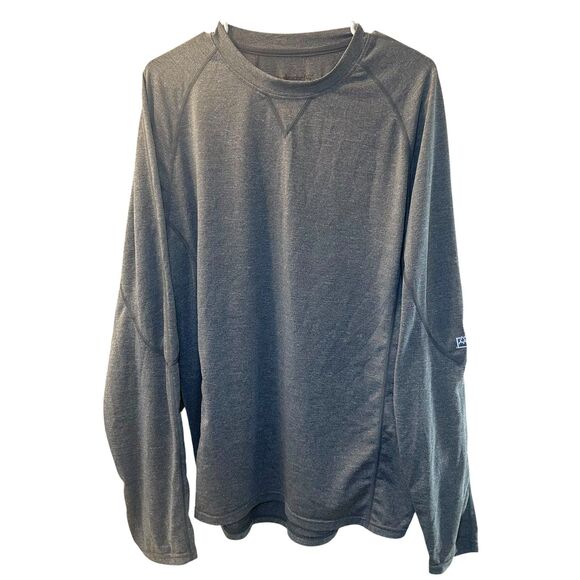 Avalanche Outdoor Apparel Performance Base Layer Shirt Men's *Medium* Gray - Picture 1 of 5